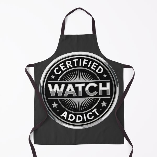 Item preview, Certified Watch Addict – Luxury Watch Enthusiast Badge designed and sold by WatchesAndMore.