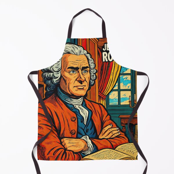 Item preview, Jean-Jacques Rousseau | Comics - Cartoon style designed and sold by ComicsFactory.