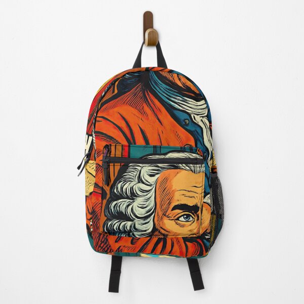 Item preview, Jean-Jacques Rousseau | Comics - Cartoon style designed and sold by ComicsFactory.