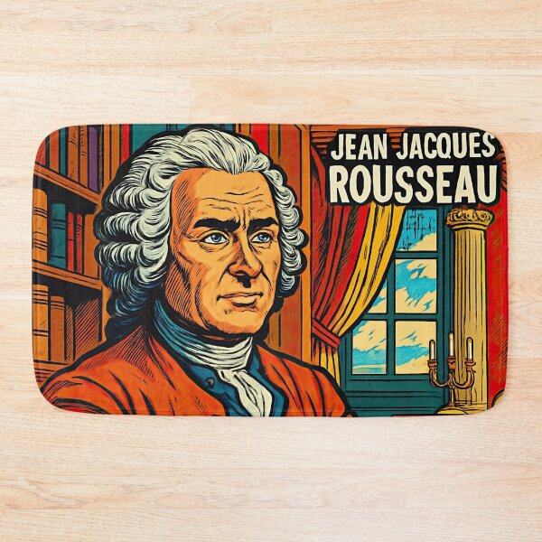 Item preview, Jean-Jacques Rousseau | Comics - Cartoon style designed and sold by ComicsFactory.