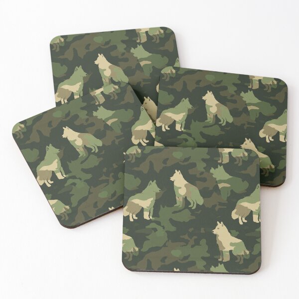 Item preview, Beautiful Woodland Dog Camouflage  - Anniversary Gifts For Him designed and sold by RoyalStarsPatts.