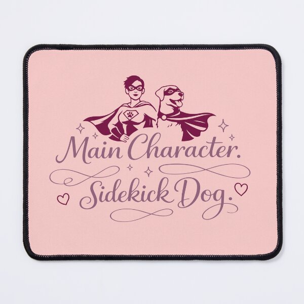 Item preview, Main character. Sidekick dog. designed and sold by TheFeministDog.