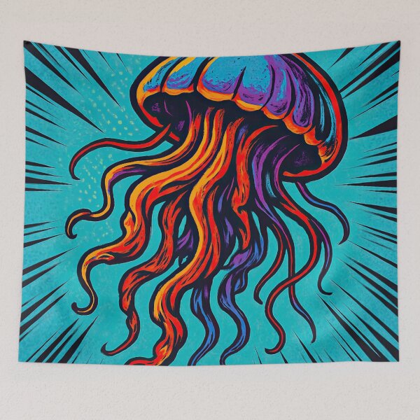 Item preview, jellyfish | Comics - Cartoon style designed and sold by ComicsFactory.
