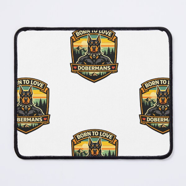 Item preview, Born to Love Dobermans Proud Doberman Gift designed and sold by WildVista.
