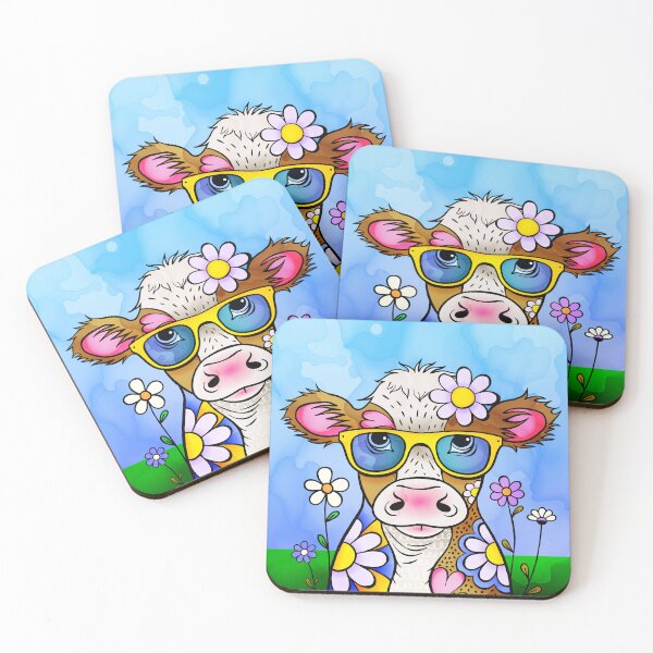 Item preview, Doodle Cow Portrait designed and sold by Prawny.