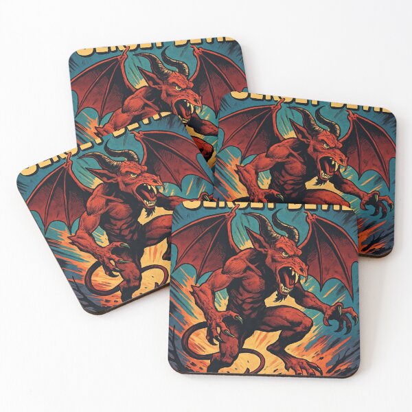 Item preview, Jersey Devil, fantastic creature | Comics - Cartoon style designed and sold by ComicsFactory.