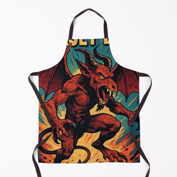 Item preview, Jersey Devil, fantastic creature | Comics - Cartoon style designed and sold by ComicsFactory.
