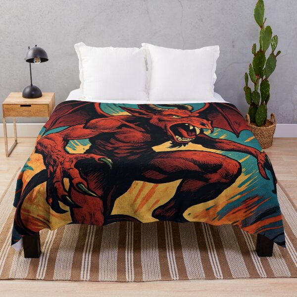 Item preview, Jersey Devil, fantastic creature | Comics - Cartoon style designed and sold by ComicsFactory.