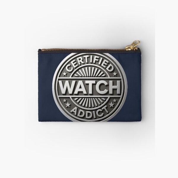 Item preview, Certified Watch Addict – Vintage Horology Badge Design designed and sold by WatchesAndMore.