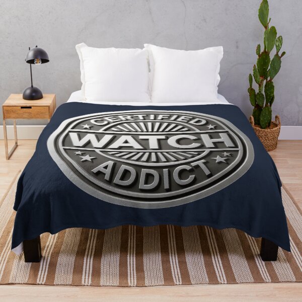 Item preview, Certified Watch Addict – Vintage Horology Badge Design designed and sold by WatchesAndMore.