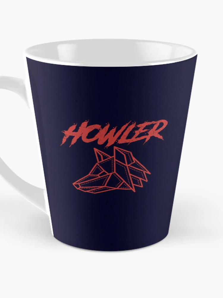Thumbnail 3 of 4, Coffee Mug, Red Rising Howler. designed and sold by MorvernDesigns.