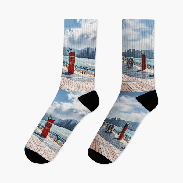 Item preview, Avenue of Stars Promenade, Hong Kong Skyline designed and sold by Paul Thompson Photography.