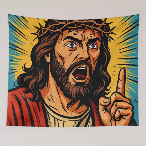 Item preview, Jesus Christ   | Comics - Cartoon style designed and sold by ComicsFactory.