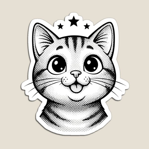Item preview, Funny Pee Cat Meme stickers, Silly stickers, Retro Vintage Graphic, Cats lover Gift, Weird stickers designed and sold by DesignDenDo ⭐⭐⭐⭐⭐.