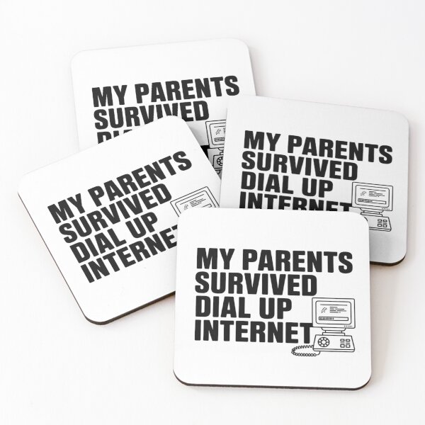Item preview, My Parents Survived Dial Up Internet designed and sold by Krzepcia.