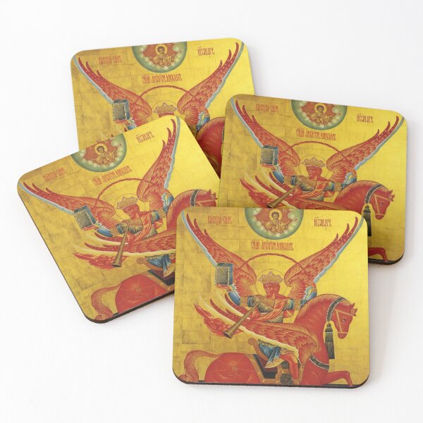 Item preview, Russian Orthodox Archangel Michael Horseman Of The Apocalypse designed and sold by GuyBlank.