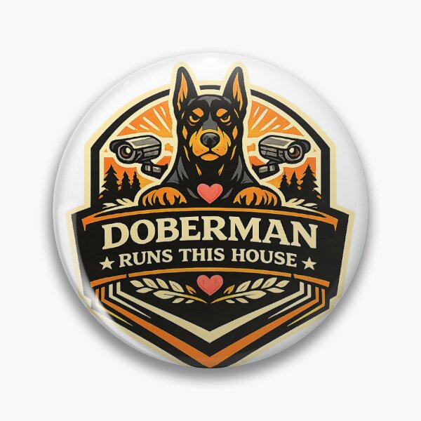 Item preview, Doberman Runs This House Funny Doberman Gift designed and sold by WildVista.