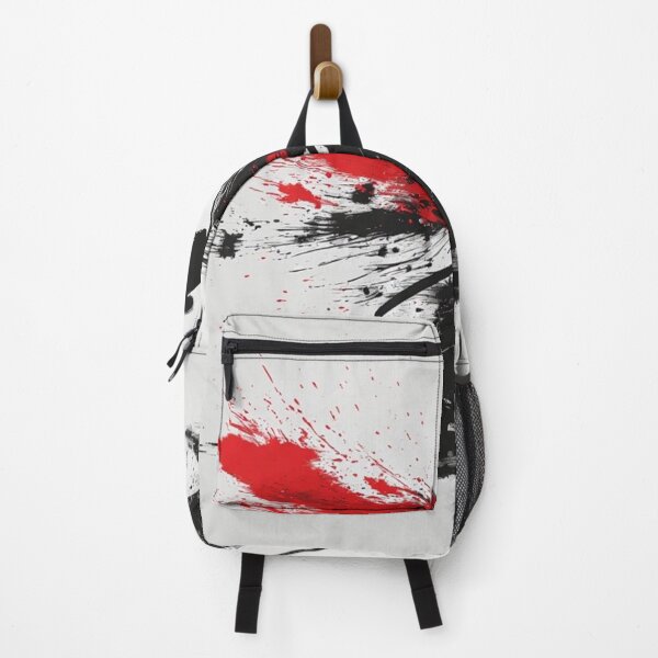 Item preview, Crimson Stroke Ronin – Minimal Red and Black Samurai Art designed and sold by TheDreamsMaker.