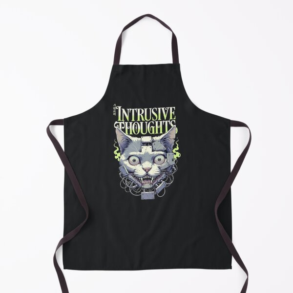 Item preview, Intrusive Thoughts – Dark Cyberpunk Cat designed and sold by Taans-Creation.
