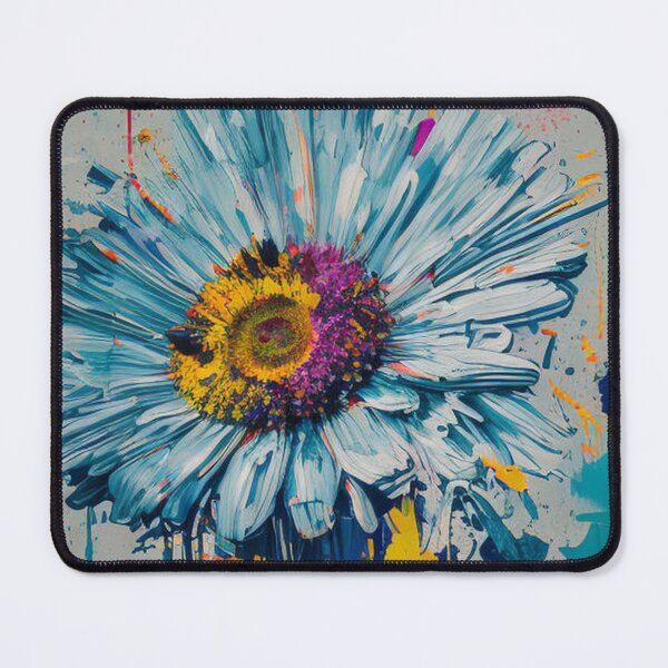 Item preview, An oil painting of a daisy, a flower full of vibrancy and elegance. designed and sold by FotoworldEdel.