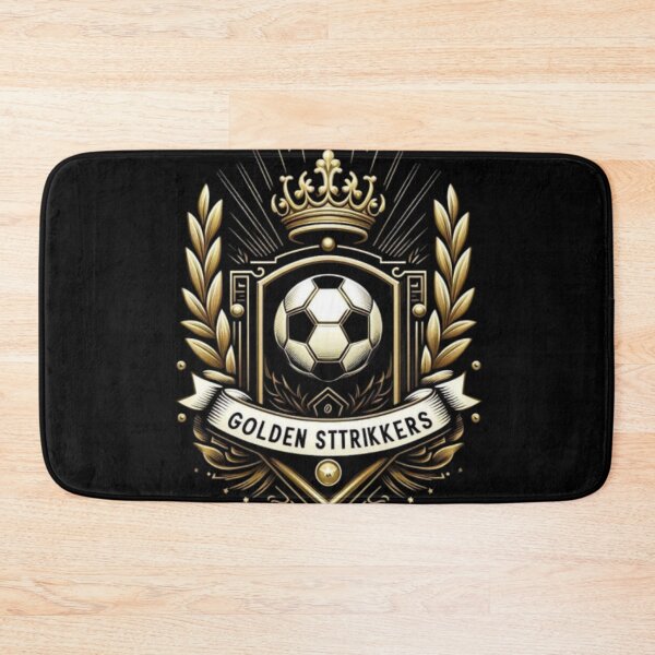 Item preview, Golden Strikkers Soccer Team Badge designed and sold by Bulk order available .