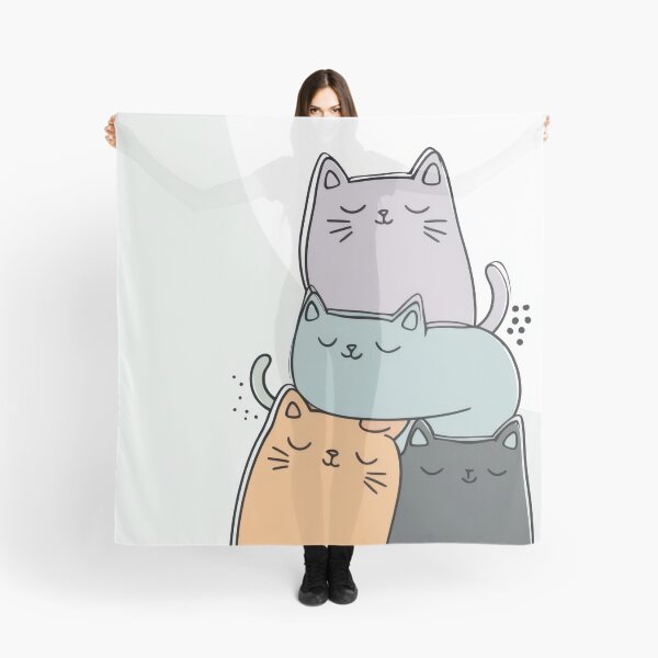 Item preview, Playful stacked cats designed and sold by anytka.