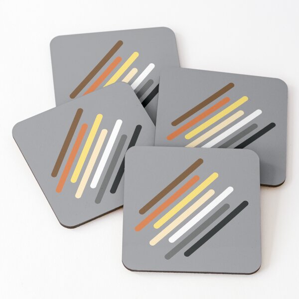 Item preview, Minimalist Lines Bear Brotherhood Pride Design – LGBTQ+ Minimal Art designed and sold by Lanakila Studio.