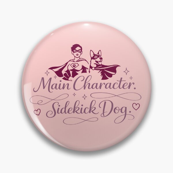Item preview, Main character. Sidekick dog. designed and sold by TheFeministDog.