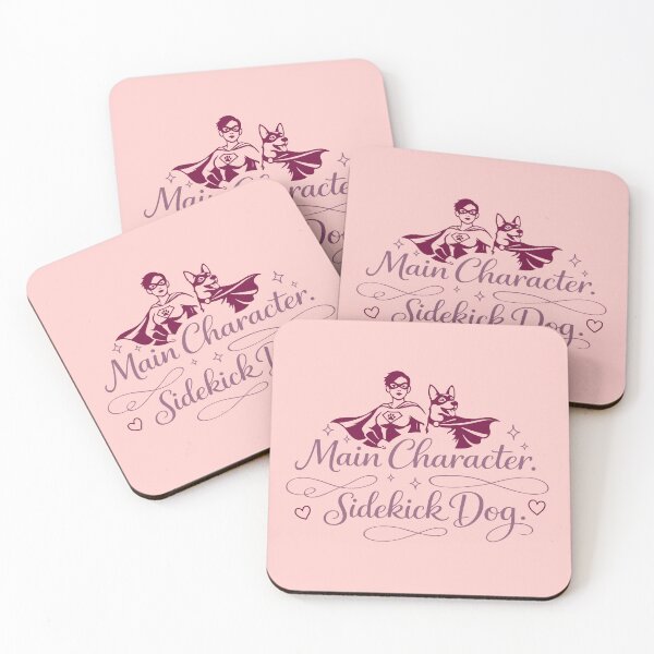 Item preview, Main character. Sidekick dog. designed and sold by TheFeministDog.