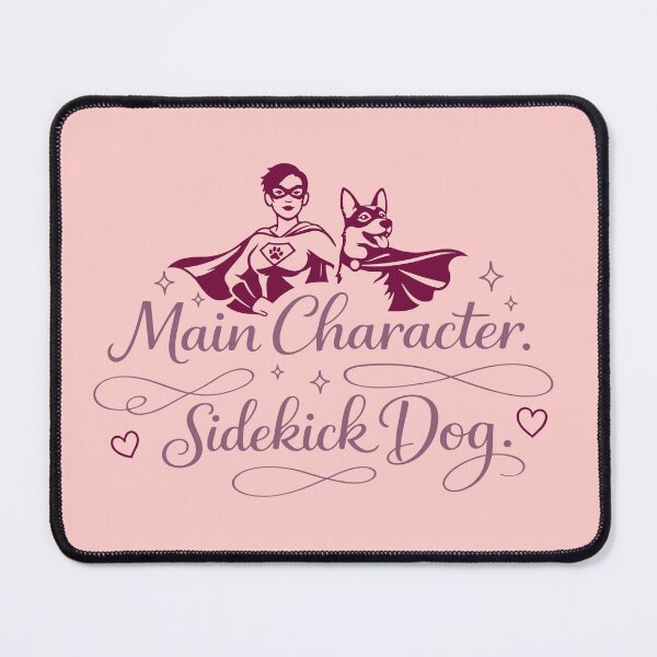 Item preview, Main character. Sidekick dog. designed and sold by TheFeministDog.