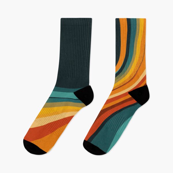 Item preview, Wavy colorful abstract lines designed and sold by anytka.