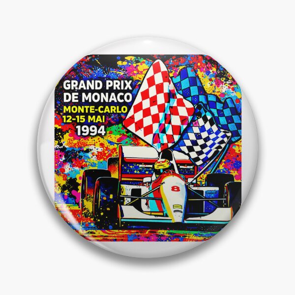 Item preview, Vintage Monaco Grand Prix 1994 Poster Variation #1 designed and sold by Helios Be. Lavsh.