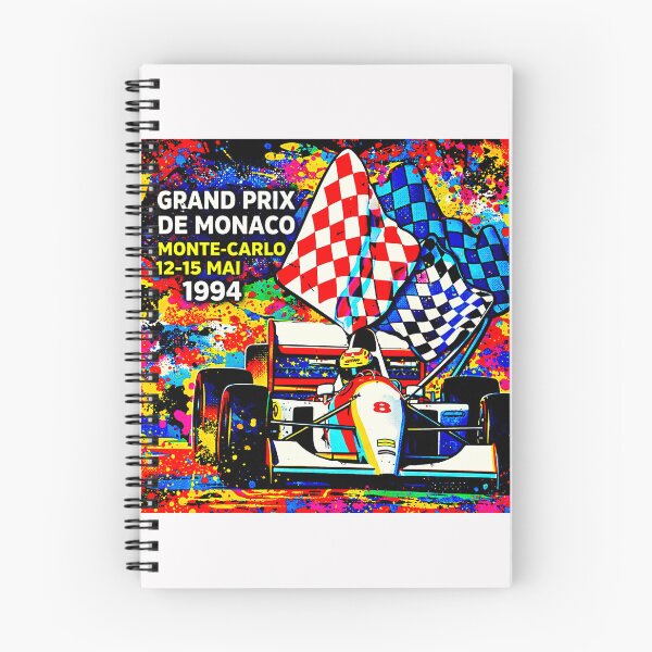 Item preview, Vintage Monaco Grand Prix 1994 Poster Variation #1 designed and sold by Helios Be. Lavsh.