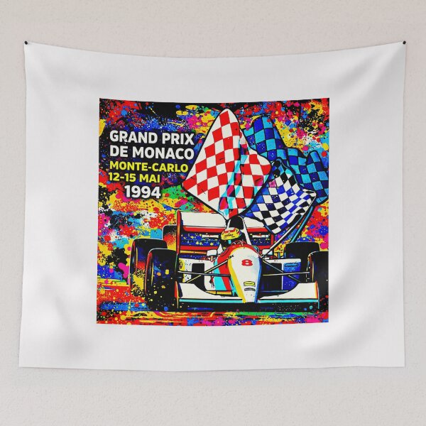 Item preview, Vintage Monaco Grand Prix 1994 Poster Variation #1 designed and sold by Helios Be. Lavsh.