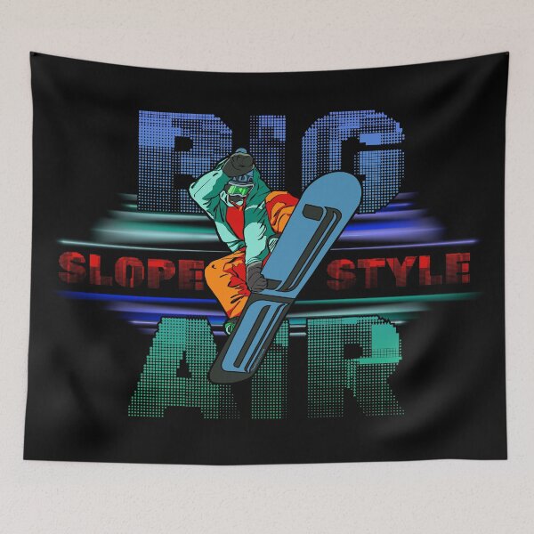 Item preview, Big Air Slopestyle Snowboarding designed and sold by theflandonian.