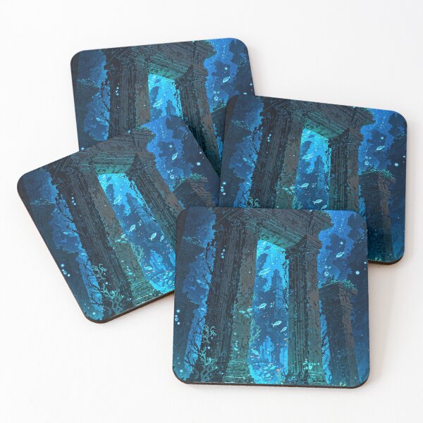 Item preview, Submerged Kingdom of Ancient Scrolls designed and sold by The Dream Lab.