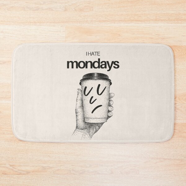 Item preview, I Hate Mondays | Moody Coffee Cup designed and sold by Anniko Art Studio.