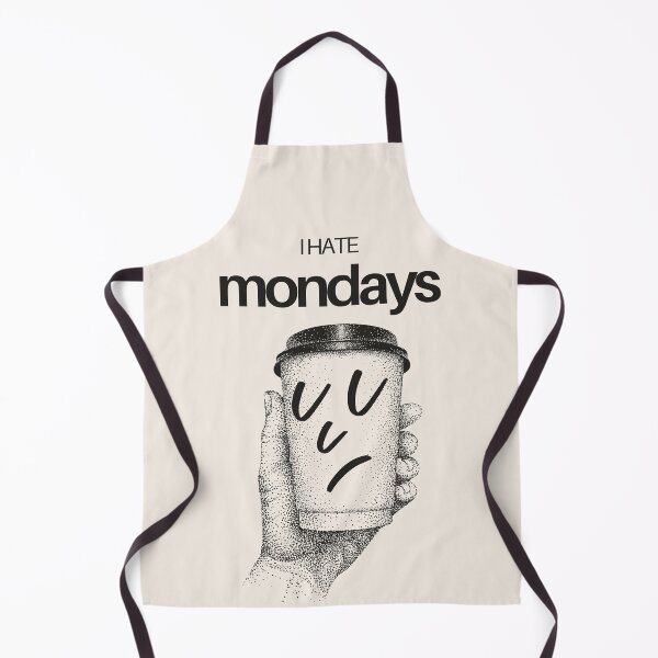 Item preview, I Hate Mondays | Moody Coffee Cup designed and sold by Anniko Art Studio.