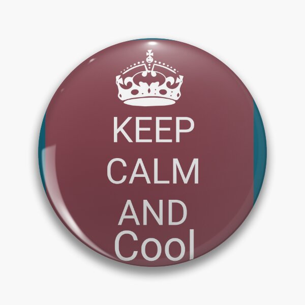 Item preview, Calm Down And Stay Cool Quote Design designed and sold by Fashionhouse360.