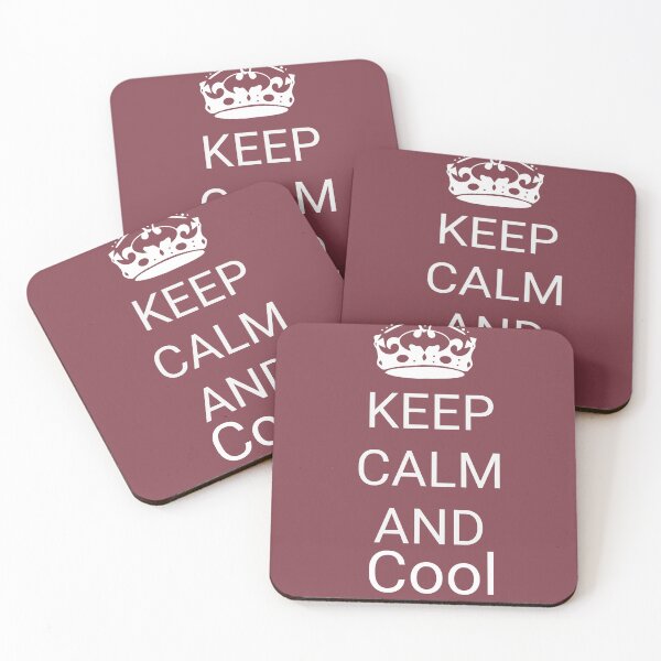 Item preview, Calm Down And Stay Cool Quote Design designed and sold by Fashionhouse360.