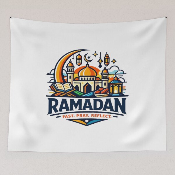 Item preview, RAMADAN FAST PRAY REFLECT designed and sold by likbatonboot.