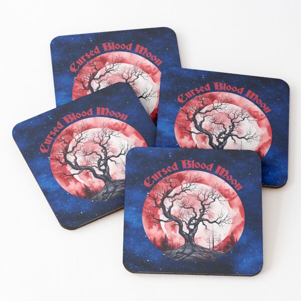 Item preview, Cursed Blood Moon — Witch’s Tree of Shadows & Lunar Magic designed and sold by MysticOzzy.