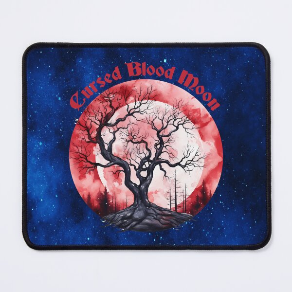 Item preview, Cursed Blood Moon — Witch’s Tree of Shadows & Lunar Magic designed and sold by MysticOzzy.