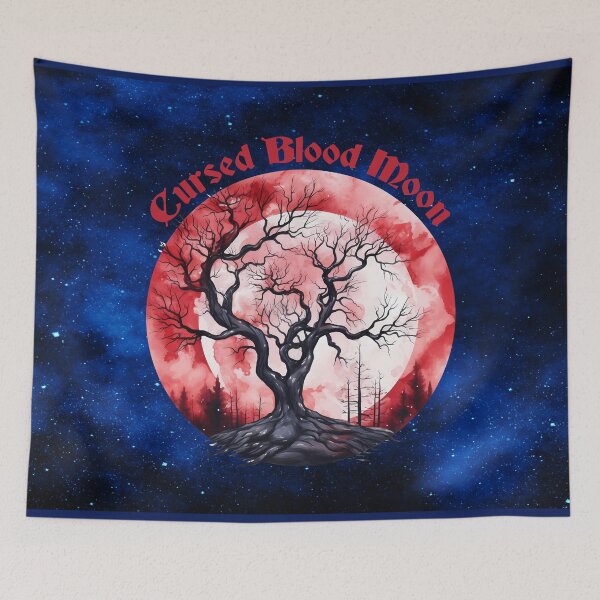 Item preview, Cursed Blood Moon — Witch’s Tree of Shadows & Lunar Magic designed and sold by MysticOzzy.