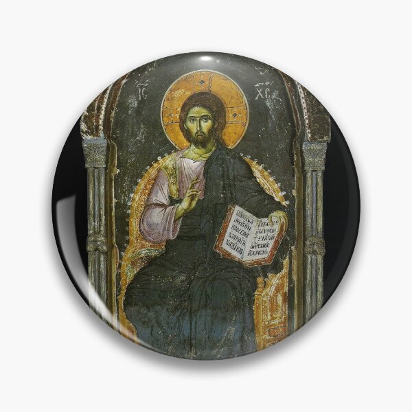 Item preview, Christ Enthroned The Protaton Mount-Athos 1290 designed and sold by GuyBlank.