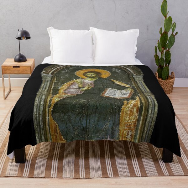 Item preview, Christ Enthroned The Protaton Mount-Athos 1290 designed and sold by GuyBlank.