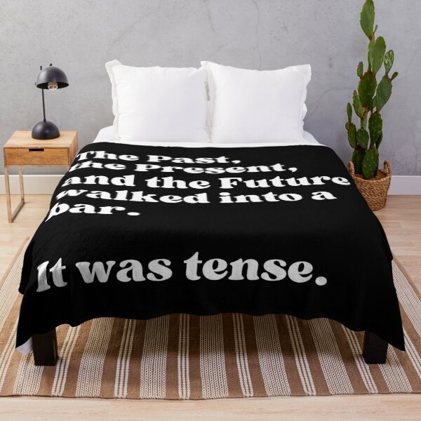 Item preview, The Past, The Present and The Future Walked into a Bar - English Grammar designed and sold by SWETA HALDER.