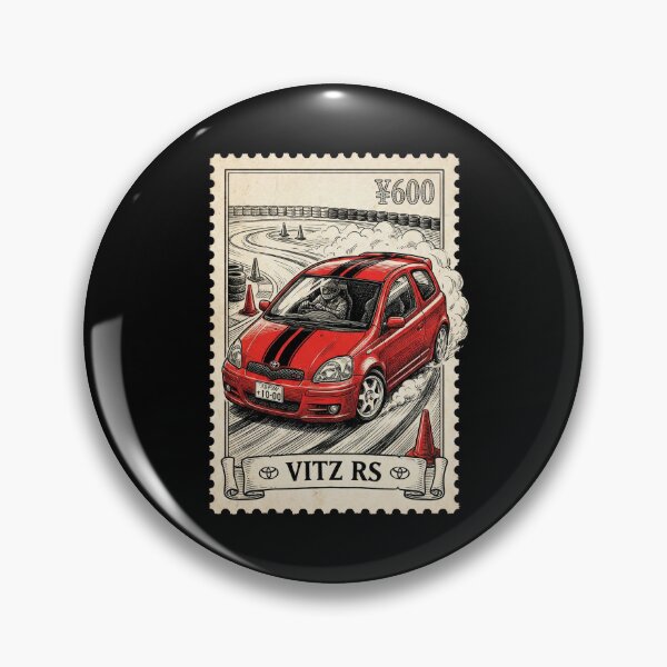 Item preview, Red Pocket Rocket Track Racing Stamp designed and sold by G350.