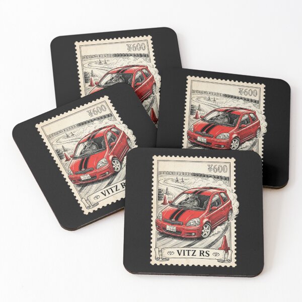 Item preview, Red Pocket Rocket Track Racing Stamp designed and sold by G350.