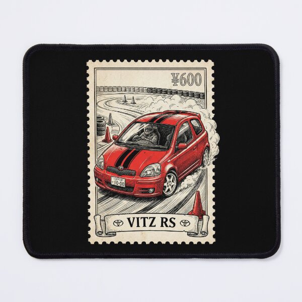 Item preview, Red Pocket Rocket Track Racing Stamp designed and sold by G350.